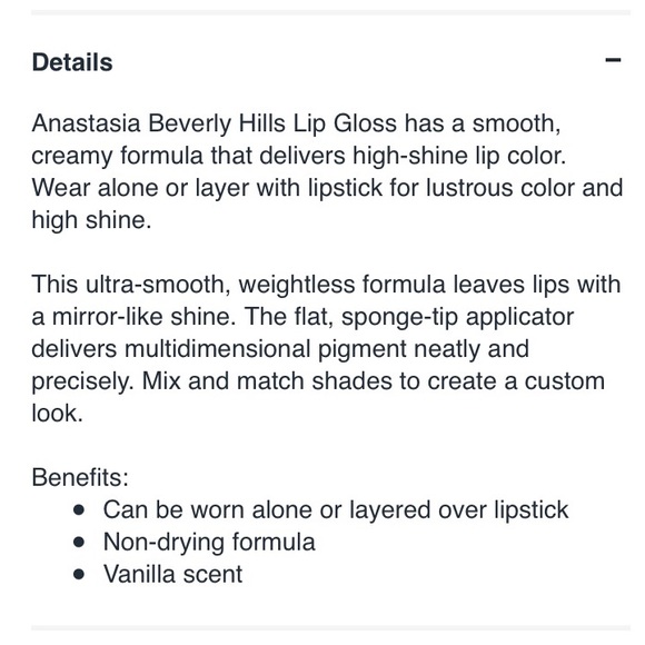 Anastasia Beverly Hills Lip Gloss St. Tropez - Picture 16 of 16